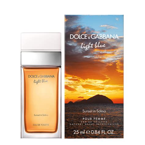 dolce gabbana light blue sunset in salina douglas|D & G Light Blue Sunset In Salina Perfume .